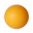 Ping-pong ball isoalted. Orange table tennis ball