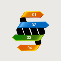 Poster - Vector web template - webpage, website layout