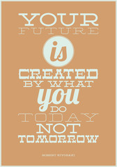 Wall Mural - Your future