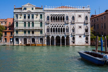 Palace In Venice On The Grand Canal