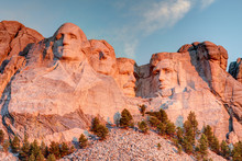 Mount Rushmore National Monument Sunrise Landscape