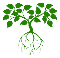 green tree