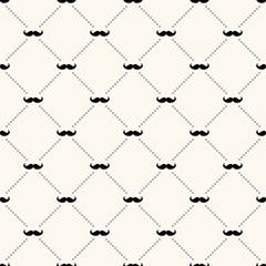 Wall Mural - Vector seamless retro pattern