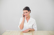 © lightwavemedia - Gorgeous brown haired businesswoman on the phone