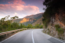Montenegro, Right Turn On Mountain Highway