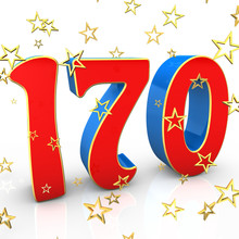 170 Years Old - Happy Birthday