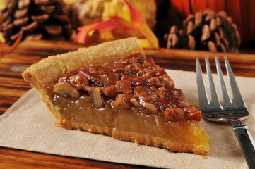 Poster - Slice of pecan pie