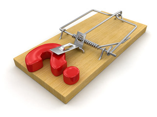 Poster - Mousetrap and Question (clipping path included)