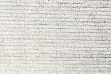 Wall Mural - White brick wall