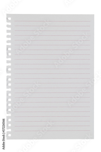 Leeres Notiz Blatt Mit Lineatur Buy This Stock Photo And Explore Similar Images At Adobe Stock Adobe Stock