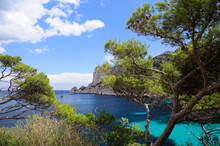 Calanques Of Port Pin In Cassis In France