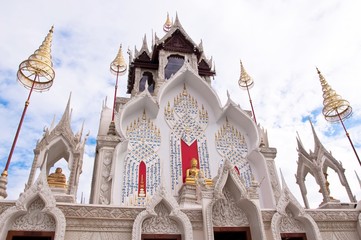 Wall Mural - magnificent Church of Thai temple