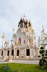 Wall Mural - Magnificent Church of Thai temple