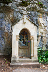 Wall Mural - pilgrimage path in Rocamadour