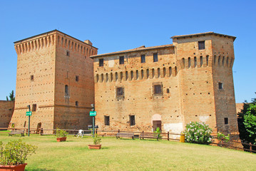 Wall Mural - Italy, Cesena medieval castle