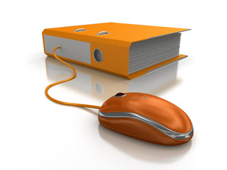 Poster - Document with Computer Mouse