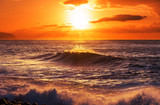 Fototapeta Fototapety z morzem do Twojej sypialni - Sea sunset