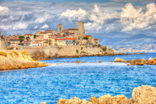 View Of Antibes, France