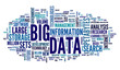 Big data concept in word cloud