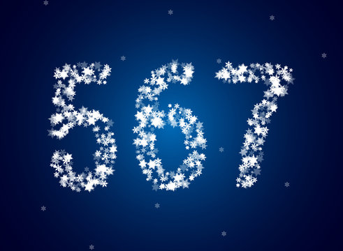 Snow letters