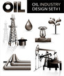 © aminaaster - Design set of oil industry vector images (1)