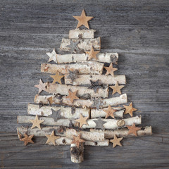 Wall Mural - Christmas tree