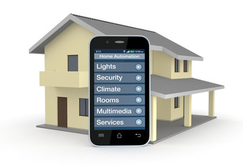 Wall Mural - home automation