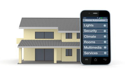 Wall Mural - home automation