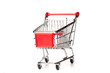 © roobcio - shopping trolley isolated on white background