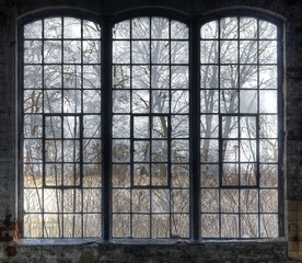 Wall Mural - Old window
