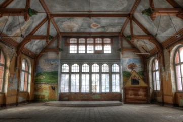 Wall Mural - Abandoned hall in Beelitz