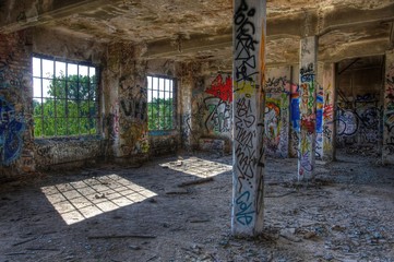 Wall Mural - Abandoned place