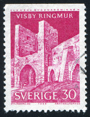 Poster - Visby Town Wall