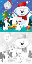 The Coloring Christmas Page