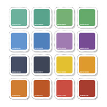 Basic Flat Design Colours
