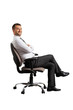 © ArtFamily - successful man sitting on the office chair
