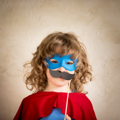 Poster - Superhero hipster kid