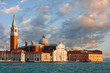 San Giorgio island at late evening, Venice, Italy
