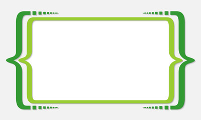 Poster - green text box with square brackets