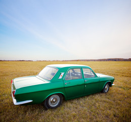 Wall Mural - Retro car.