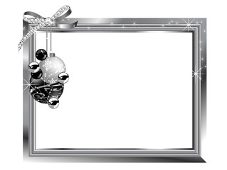 Sticker - Silver frame