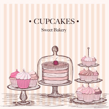 Collection Of Beautiful Cakes And Cupcakes