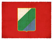 Grunge-Flagge Abruzzen (Italien)