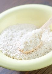 Poster - raw rice