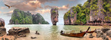 Fototapeta Fototapety z morzem do Twojej sypialni - James Bond Island, Phang Nga, Thailand
