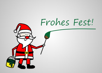 Wall Mural - Frohes Fest