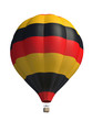 hot air balloon on a white background