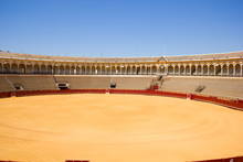 Bullring Arena  In Seville, Spain