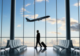 businessman in airport