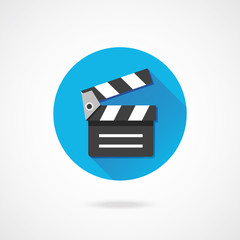 Poster - Vector Clapboard Icon